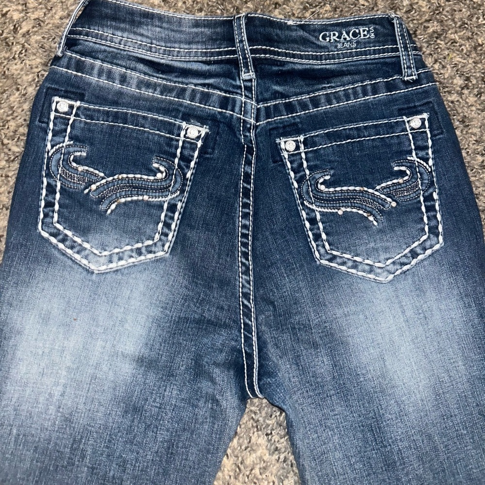 Grace jeans worn once to try on.